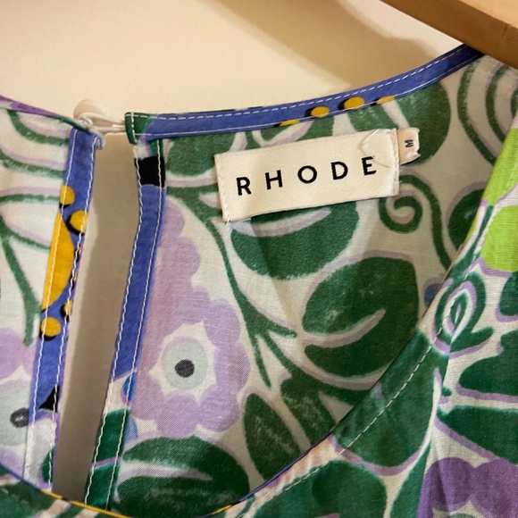 RHODE Floral Print Long Dress - Picture 6 of 6